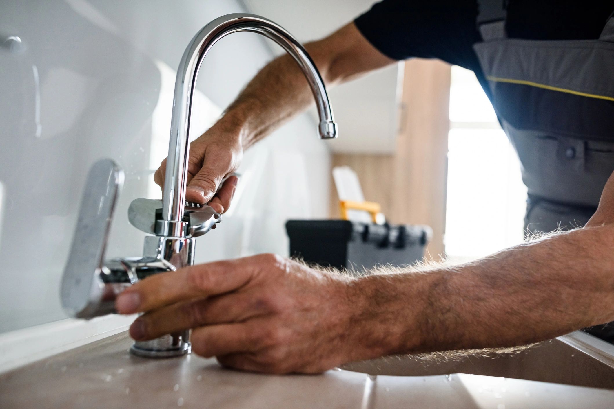 Residential kitchen plumbing upgrade
